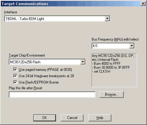 TBDML Setup