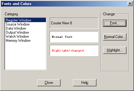 Fonts and Colors